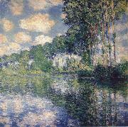 Claude Monet Poplars on the Banks of the Rive Epte oil